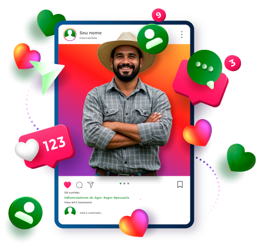 123 influenciadores do agro